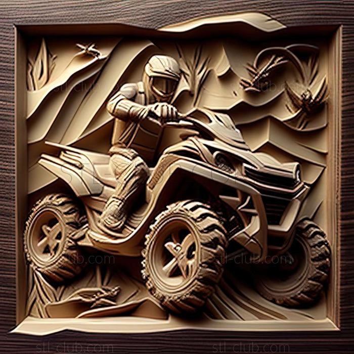 3D модель Kawasaki Teryx (STL)